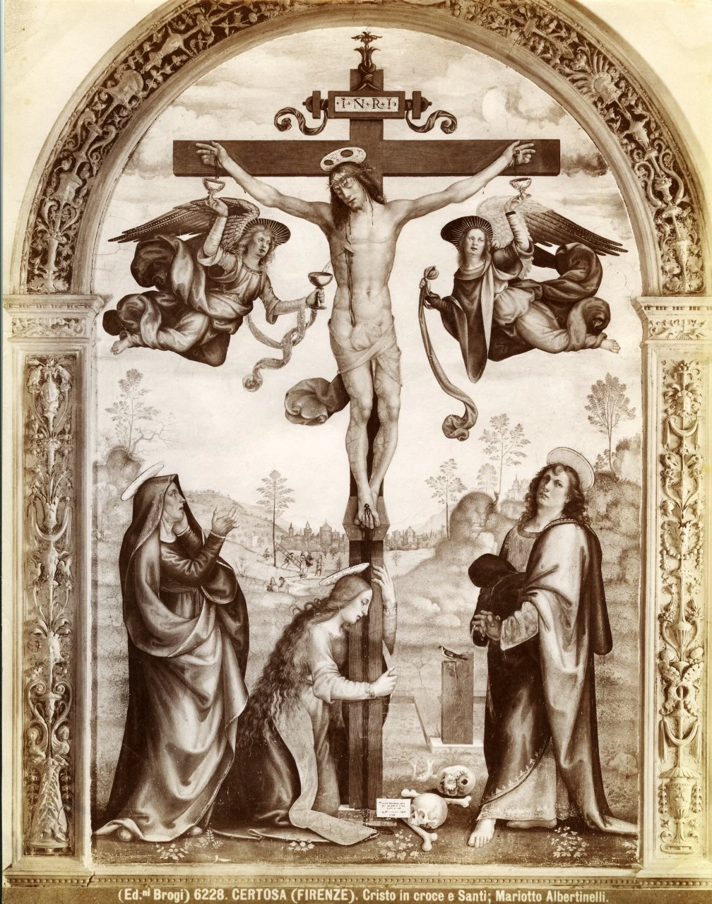 Cristo in croce con Madonna e Santi - Certosa del Galluzzo, Sala del Capitolo